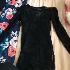 Aeropostal - see through long sleeve shirt